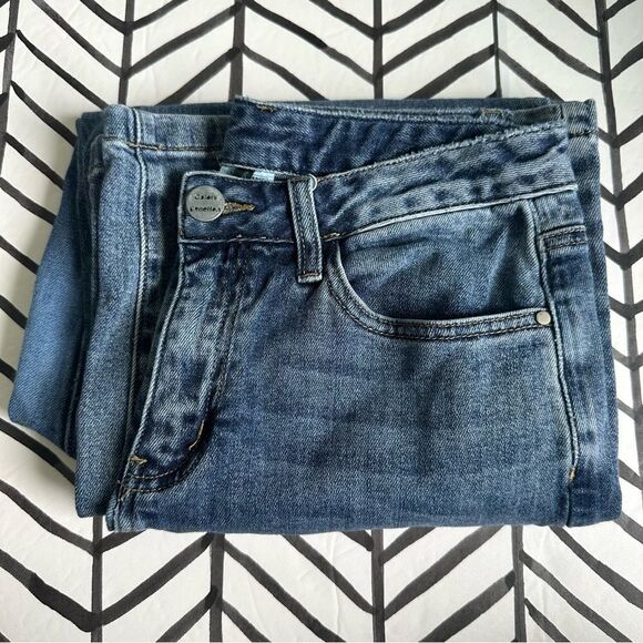 Stile Benetton Size 8 Straight Leg Ankle Cut Medium Wash Jeans - Picture 1 of 4